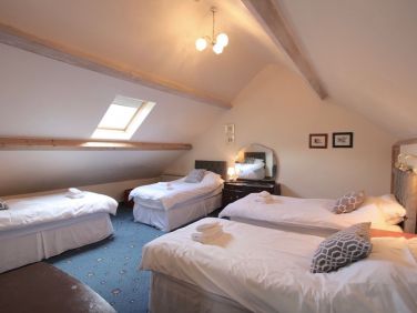 Old Bell House family bedroom on the first floor