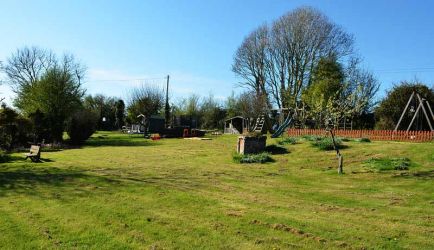 Grounds are extensive