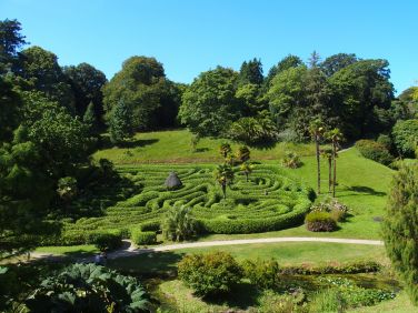 National Trust Glendurgan garden maze