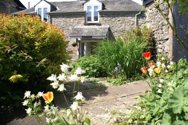 Cottage View from the Rockery