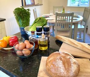 View of Dining Area from Kitchen