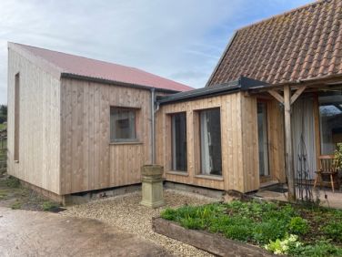 Spacious new adjoining annex built for 2024, sleeps two additional guests