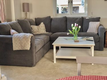 Large corner sofa