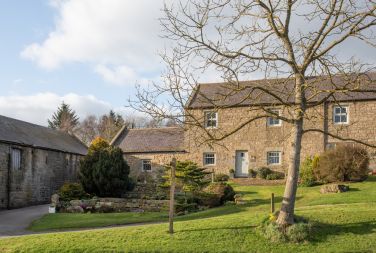 St Oswald's Farm sits on top of Hadrian's Wall itself