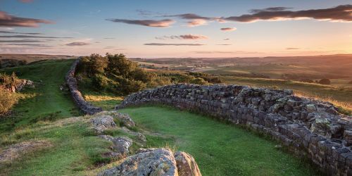 Hadrian's Wall is a spectacular area to visit