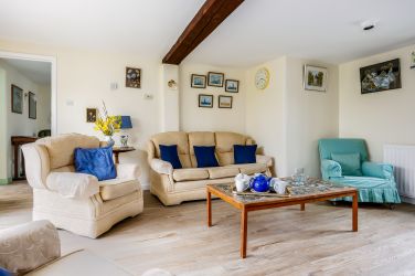Lounge and view into hall
