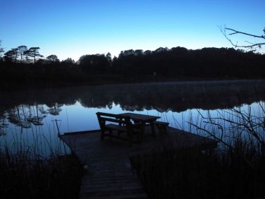 Evening falls