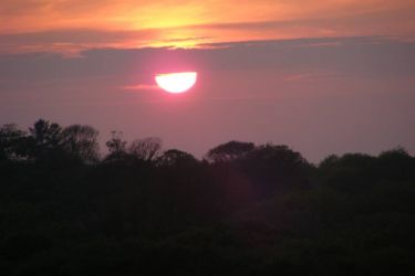 Sunset over St. Keverne