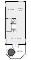 Cloven Stone upstairs layout