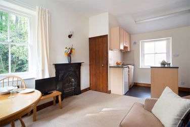 Dining and living area in Manesty Diary