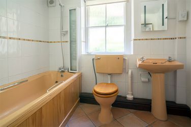 Bathroom in Manesty Diary