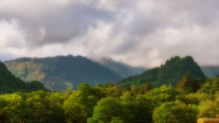Castle Crag from Manesty, as seen from Cocklety How Byre