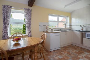 Cocklety How Stable Loft's kitchen/dining room