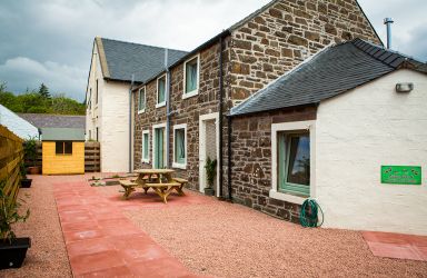 Secure enclosed rear garden area