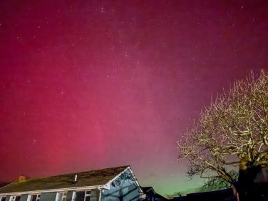 Incredible Northern Lights and stars in January