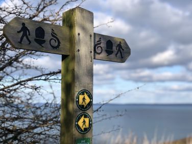 The Pembrokeshire Coastal Path is 186 miles long and runs past the house. It&rsquo;s about halfway