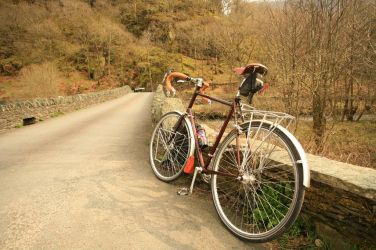 Great cycling roads for the door.