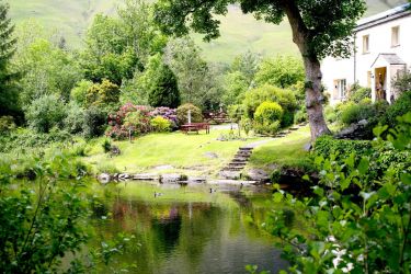 Derwent Farm House is at the back of Derwent Barn shown here & has fell side views,  no river view