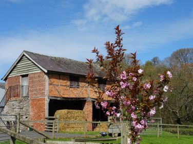 The old cart shed and granary