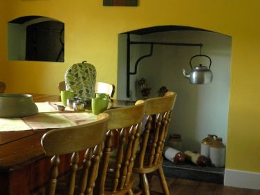 Original features give the cottage its character.