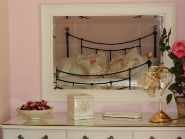 Enjoy a good night's sleep in the master bedroom