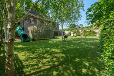 Large, enclosed garden