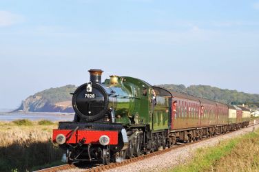 The West Somerset Steam Railway Line is only a five minute drive