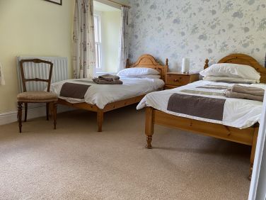 Third bedroom with twin beds