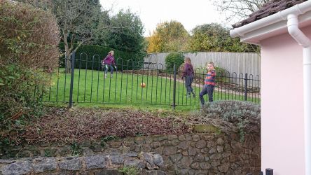 Children and dogs love playing in our large secure private garden