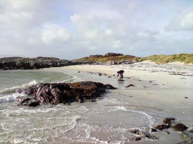 Visit the beautiful silver sand beaches of Morar