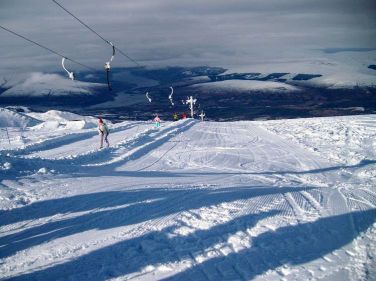 Ski locally at Nevis Range or further afield at Glencoe