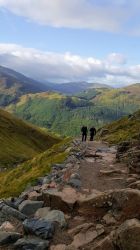 Fantastic views from the Ben Nevis path