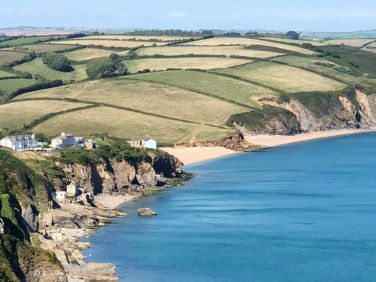 Local coastline at Hallsands