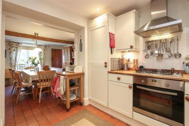 Kitchen and dining area