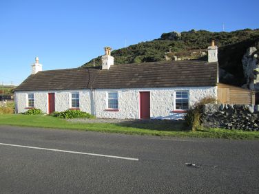 Right hand cottage is the accommodation