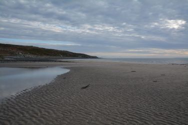 Never crowded on the beach!
