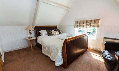 Bedroom 8 Double sleigh bed for a comfy nights sleep at Fairlea Grange