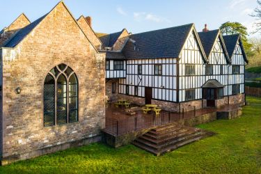 Patio area great place to chill and natter, The Manor on the Monnow