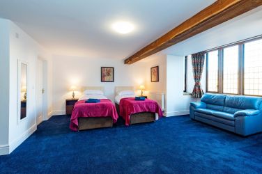 Bedroom 10 Twin Room Manor on the Monnow Monmouthshire