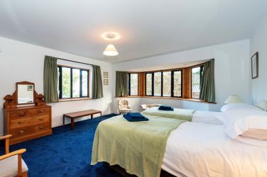 Bedroom 11 Large Twin room with lovely big windows The Manor on the Monnow Monmouthshire