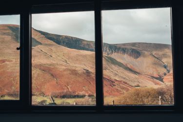 The sun room with a view.