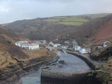Boscastle harbour