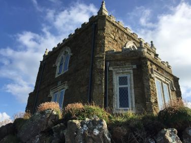 Doyden castle on coastal walk used in Doc Martin filming