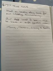 Anniversary stay June 25