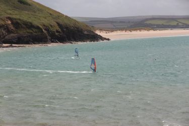 Kite surfing Daymer Bay