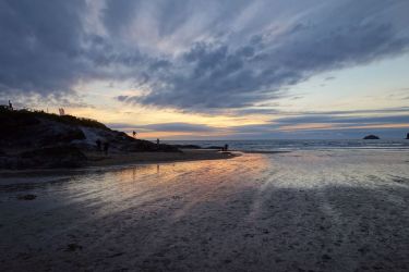 Sunset at Polzeath