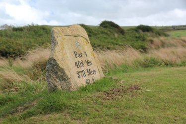 St Enedoc golf course nearby
