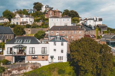 View of house from drone