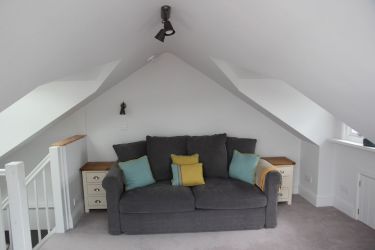 Attic room, large sofa bed for bedroom 3, best view!