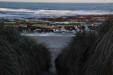 Access to Annstead Beach - just a short stroll away